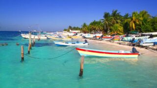 Hoe kom je van het vliegveld van Cancún naar Isla Mujeres, Mexico1