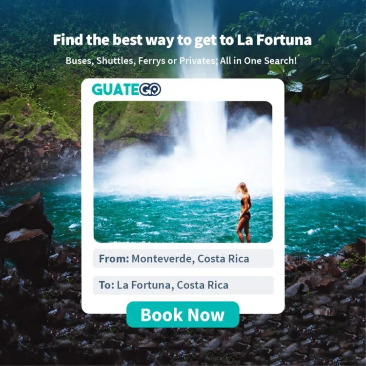 Monteverde To La Fortuna
