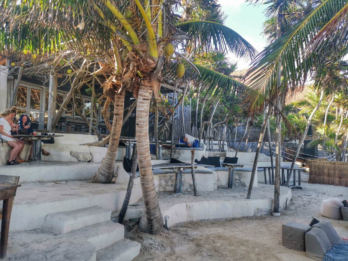O Tulum Beach Club Do Projecto Papaya Playa