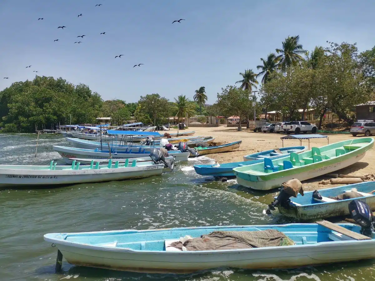 Boot Van Puerto Escondido Naar Chacahua