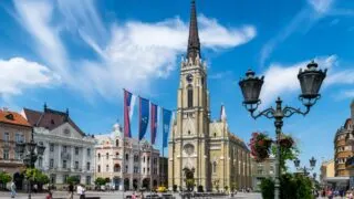 Wie kommt man von Belgrad nach Novi Sad, Serbien