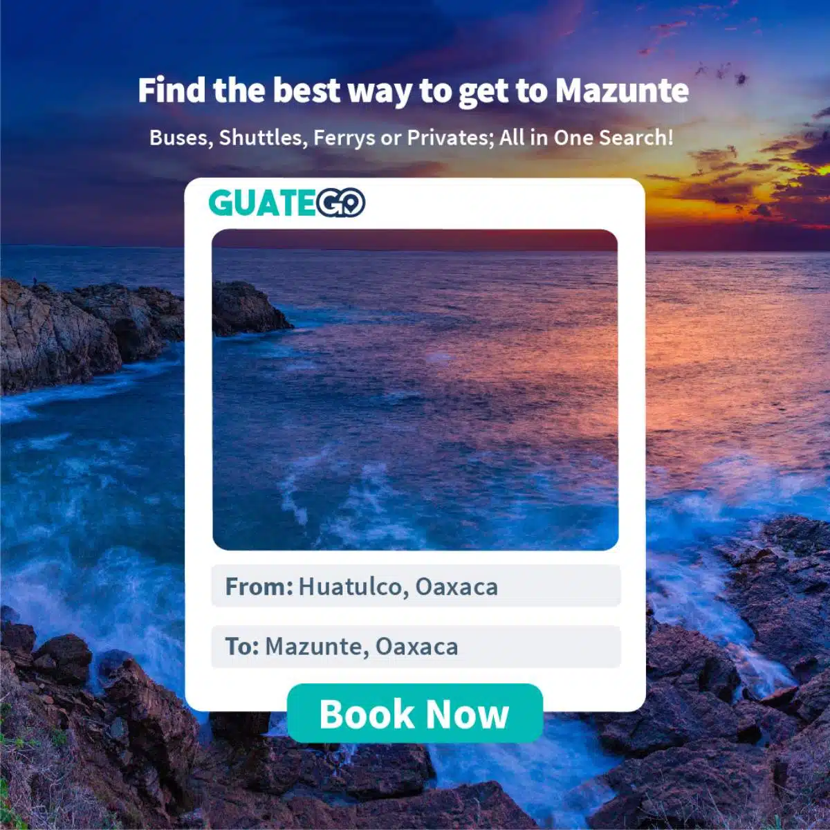 Huatulco To Mazunteuniversal Traveller