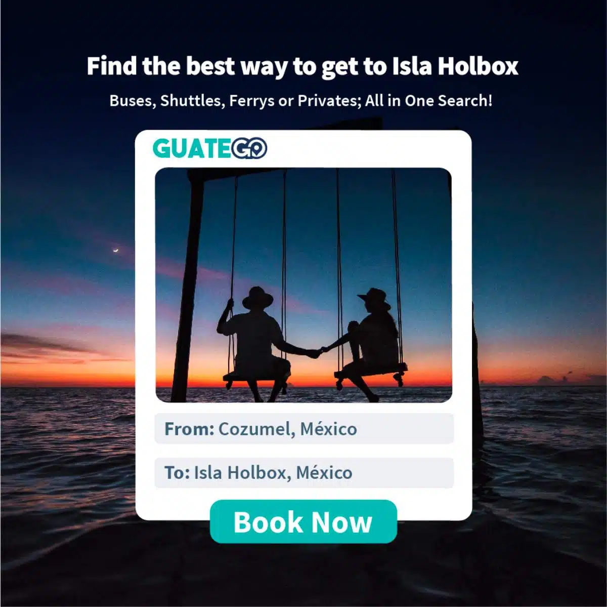 De Cozumel à Holbox