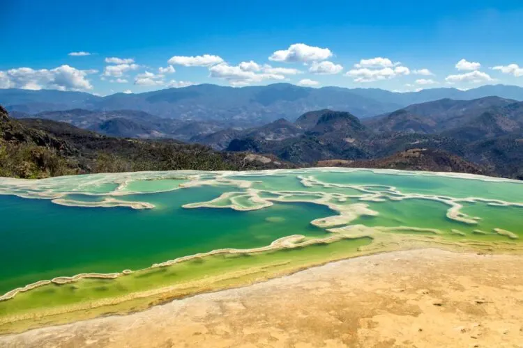 Hierve El Agua Oaxaca, Mexique (1)