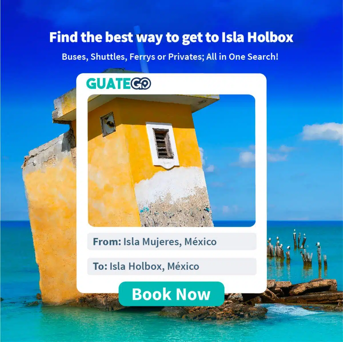 Comment Se Rendre D'isla Mujeres à Holbox ?
