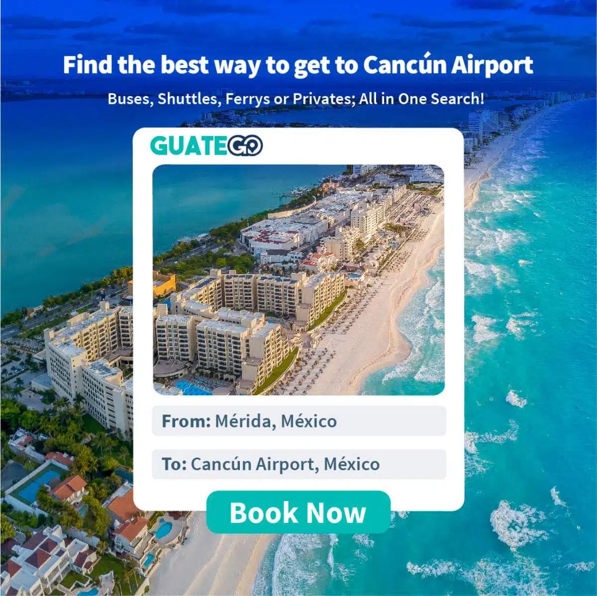 Mérida Nach Cancún Flughafen
