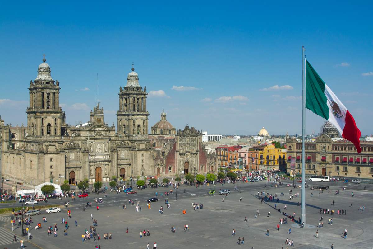 Onde se situa a Cidade do México, México?