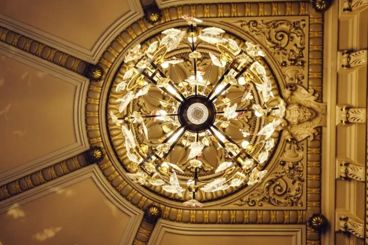 Bellagio Hotel Lobby Chandelier