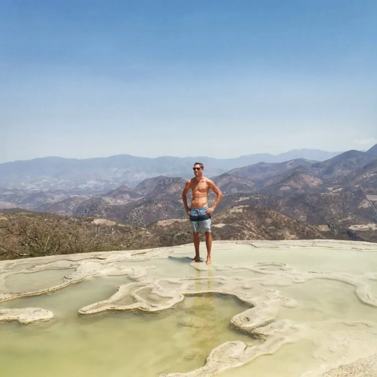 Aguas Termales Hierve El Agua Oaxaca