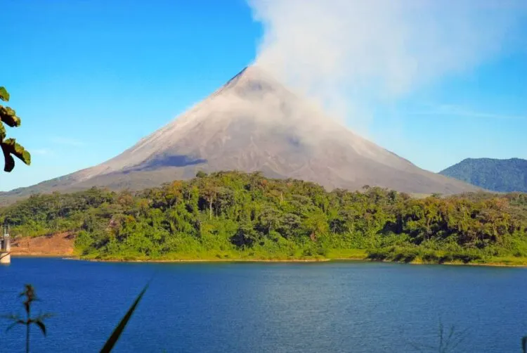 Locatie Arenal Vulkaan Nationaal Park