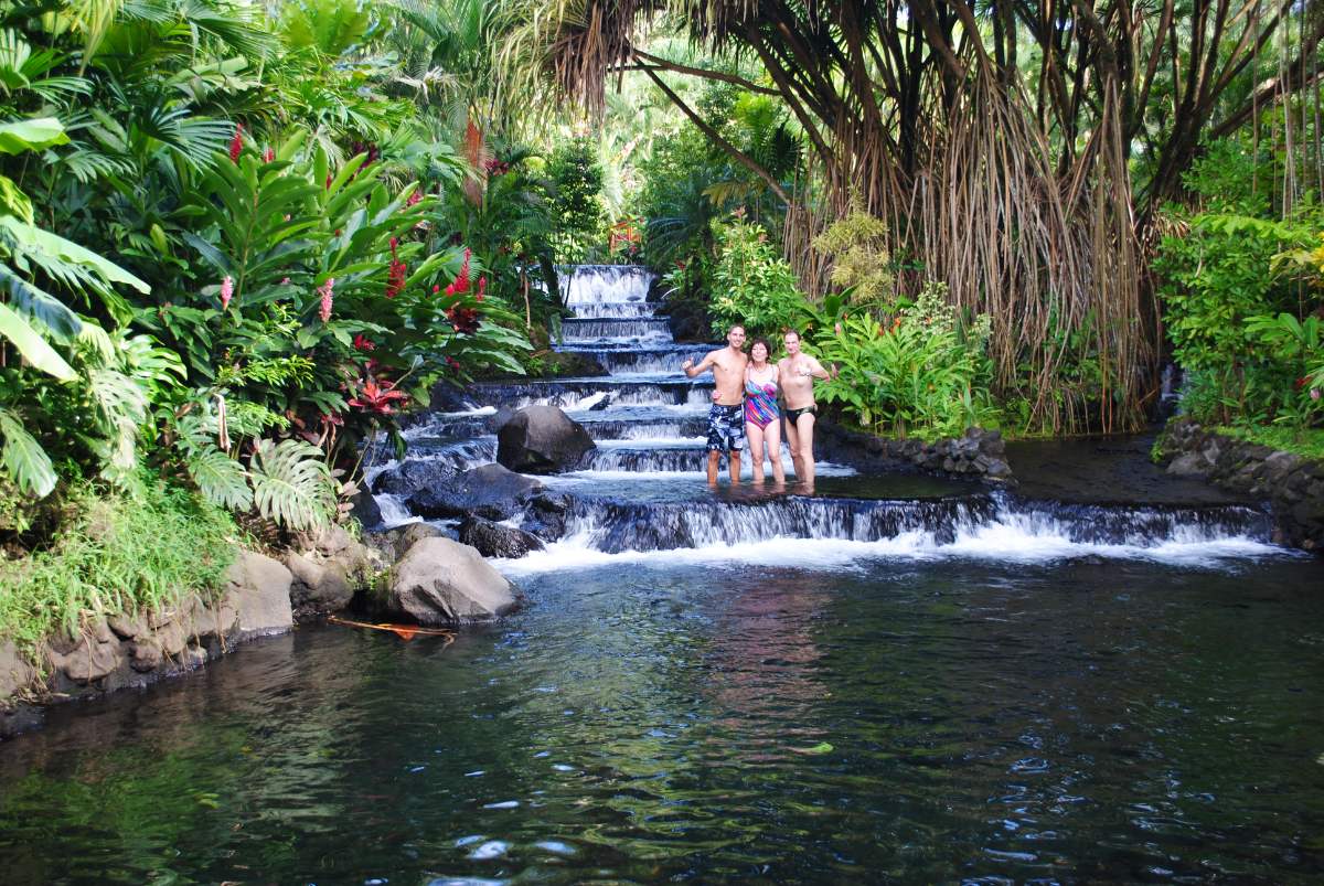 Visit Tabacon Hot Springs