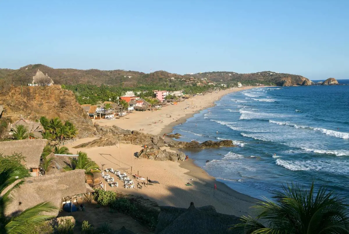 Huatulco To Zipolite Beach1