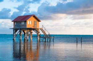 How to get from Flores, Guatemala, to Caye Ambergris, Belize