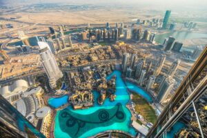 Hoe kom je van Abu Dhabi naar Dubai, Verenigde Arabische Emiraten?