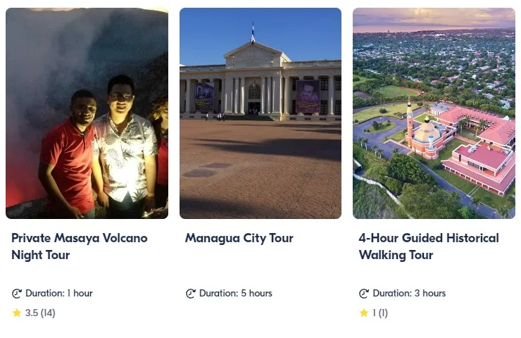 Best Tours In Managua