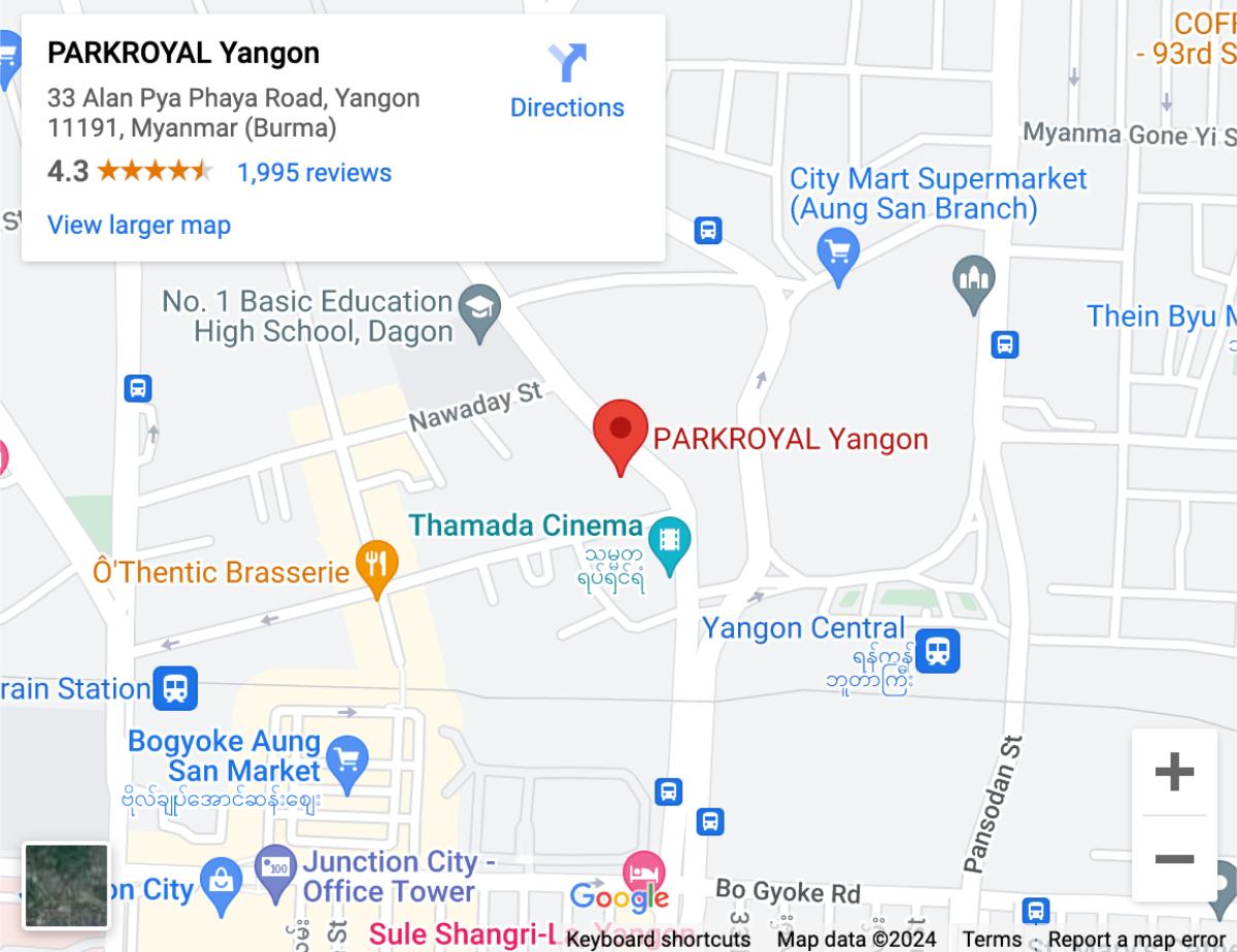 Parkroyal Yangon Myanmar Hotel Review