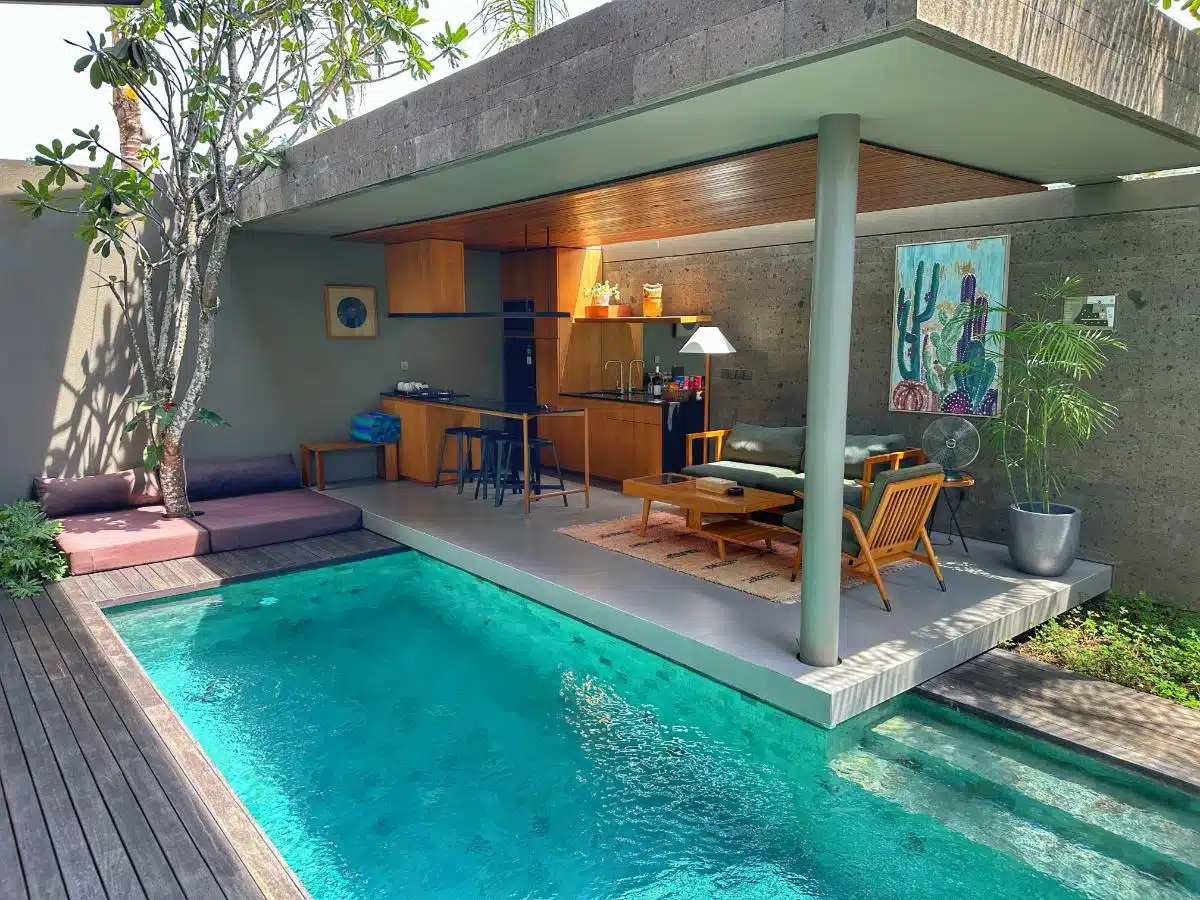 Domisili Villa Private Pool In Canggu, One Of Bali's Top Luxury Stays