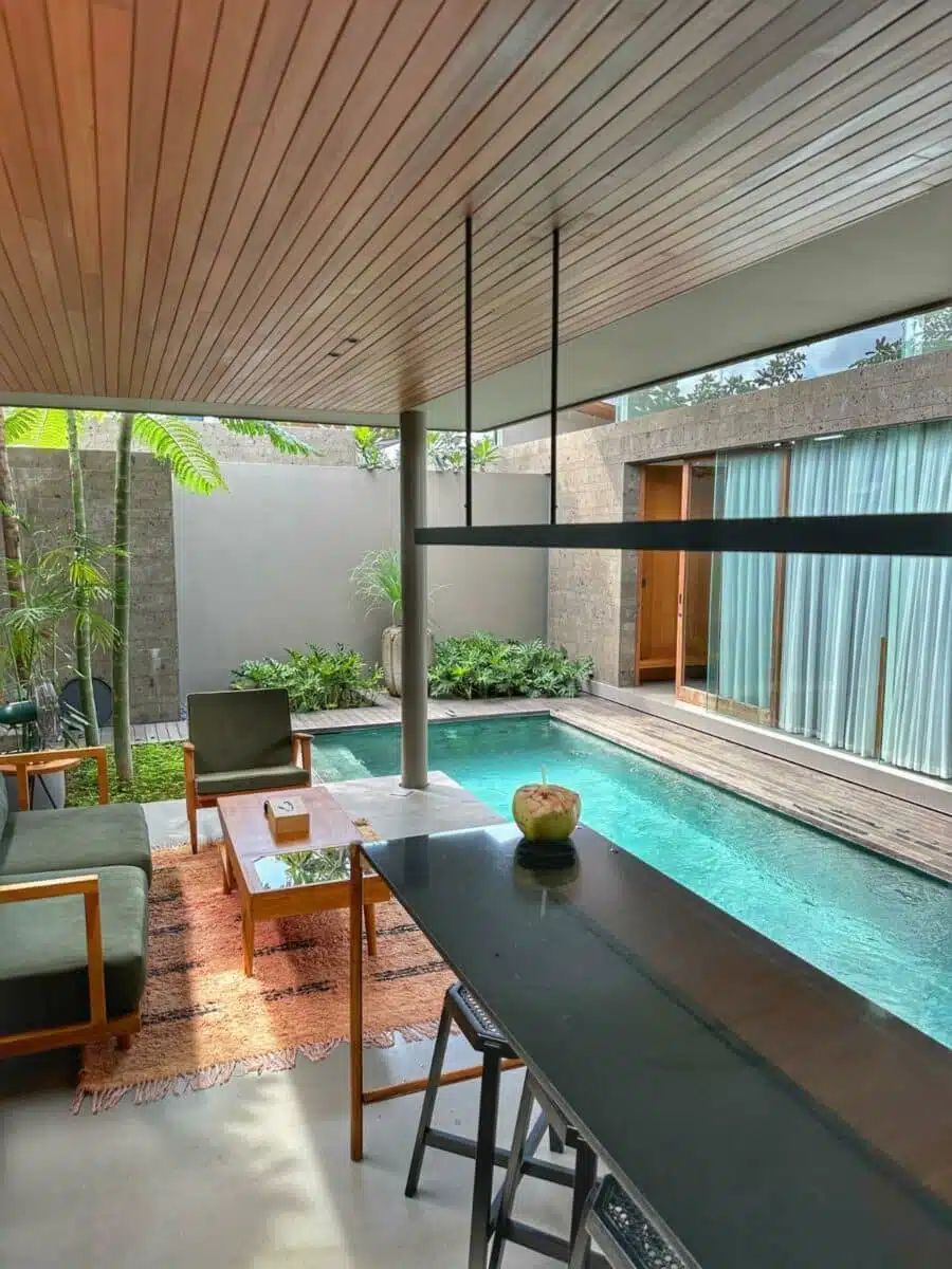 Lush Garden Views From Domisili Villa In Bali