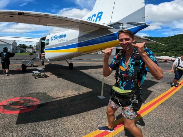 Tandem Skydive Cairns Australia Universal Traveller By Tim Kroeger051